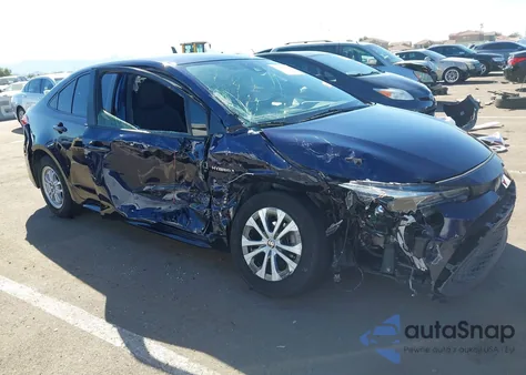 2020 Toyota Corolla Hybrid Le from USA, damaged, VIN JTDEBRBE8LJ012442